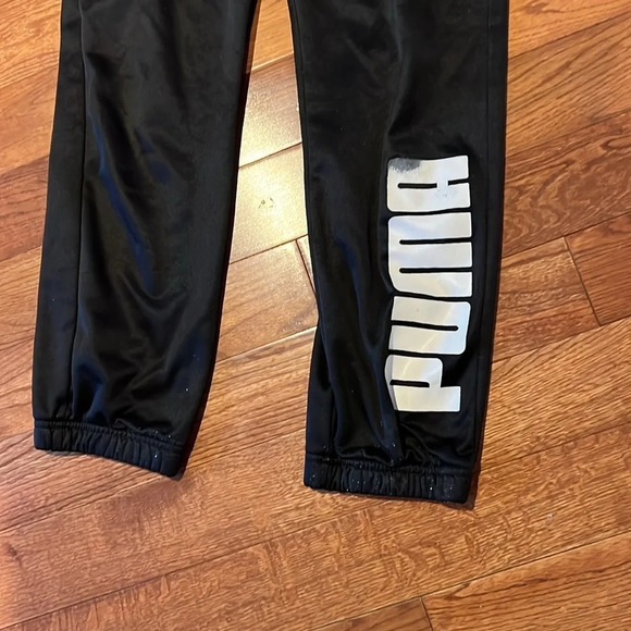 Puma boy jersey jogger pants  sz 14/16 - Picture 4 of 10